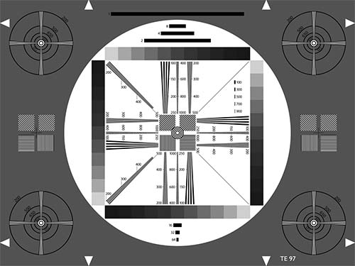高分辨率测试卡TE097